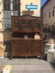 Credenza liberty d'epoca. €200 - Cherasco Credenza in noce in...