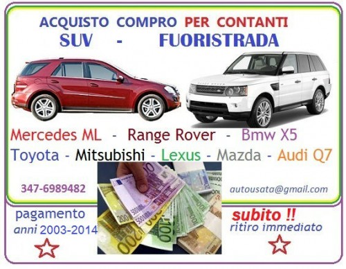 acquisto suv-fuoristrada