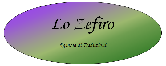 scritta lo zefiro