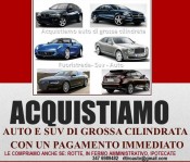 acquistiamo-auto di grossa cilindrata