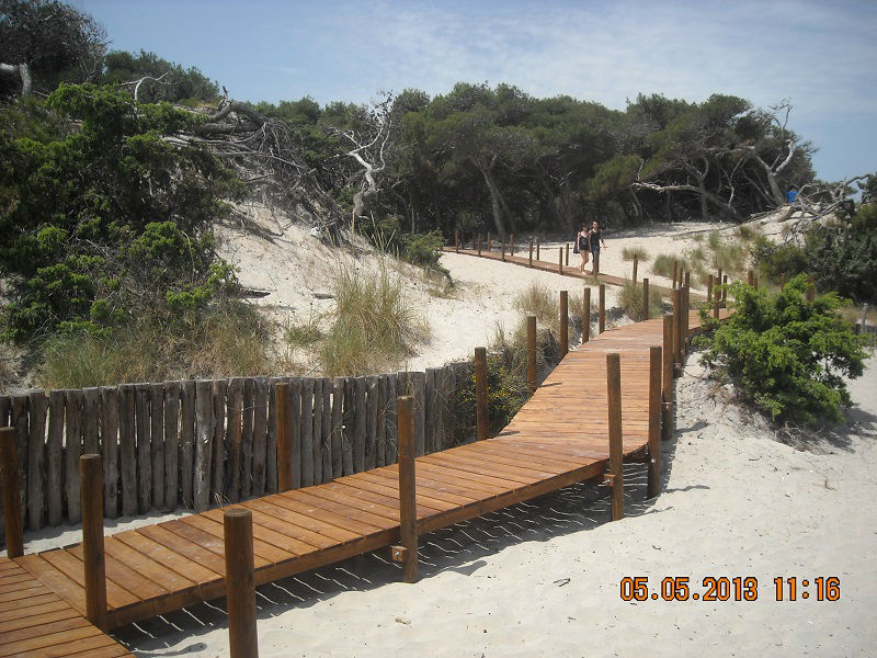 Discesa alla spiaggia