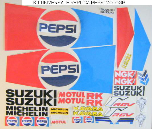 55KB FOTO KIT ADESIVI SUZUKI PEPSI UNIVERSALE