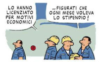 fumetto operai lavoro