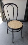 Sedia bistrot in metallo modello vienna/thonet