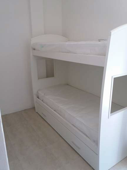 monolocale Bordighera letto