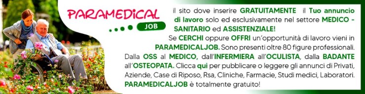 www.paramedicaljob.com annunci lavoro