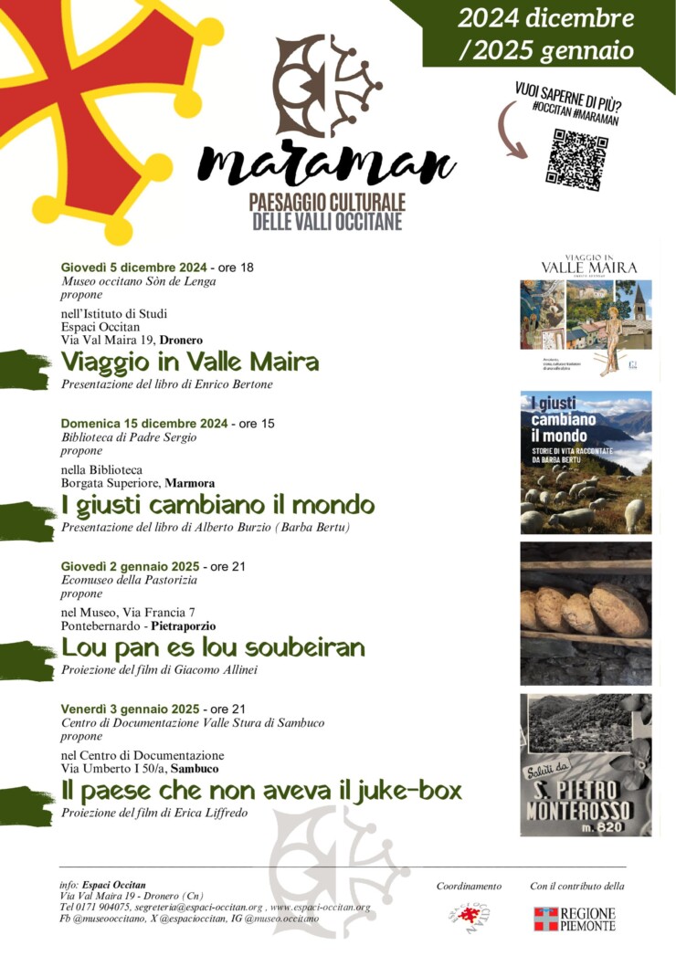 DRONERO: Enrico Bertone presenta il libro “Viaggio in Valle Maira. Ambiente, storia, cultura e tradizioni di una valle alpina”