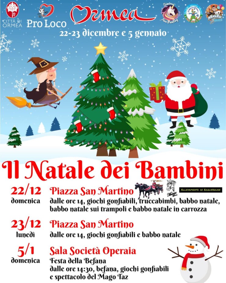 ORMEA: Il Natale dei Bambini