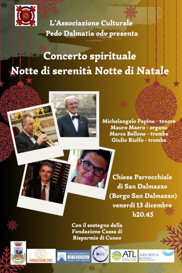 BORGO SAN DALMAZZO: "Notte di serenità, notte di Natale"