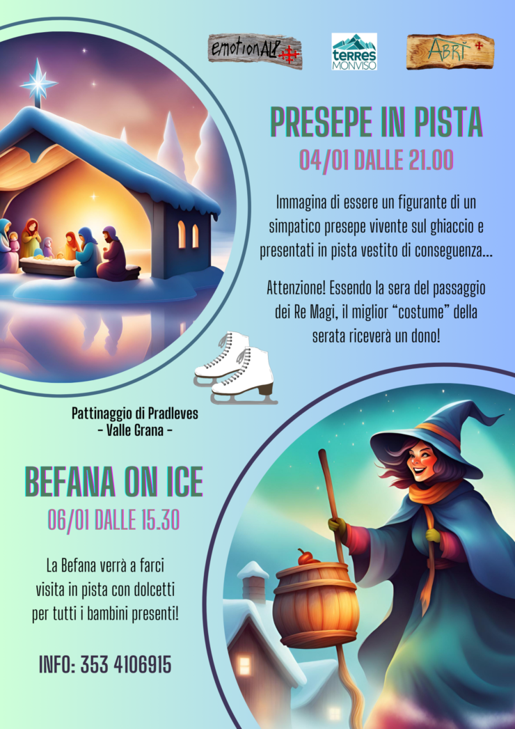 PRADLEVES: Befana on ice